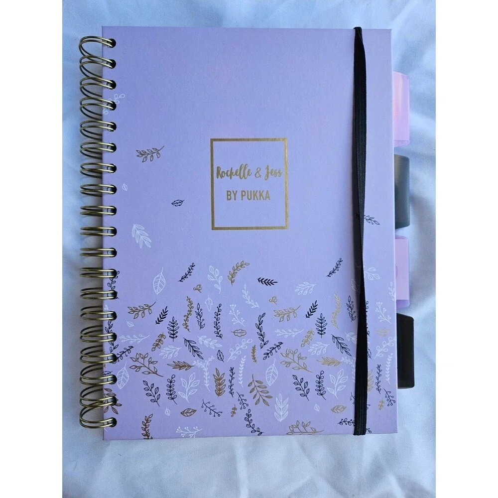 5 Subject Spiral Notebook 200 Pages, 100 Sheets of 80GSM Paper Rochelle‎ Jess